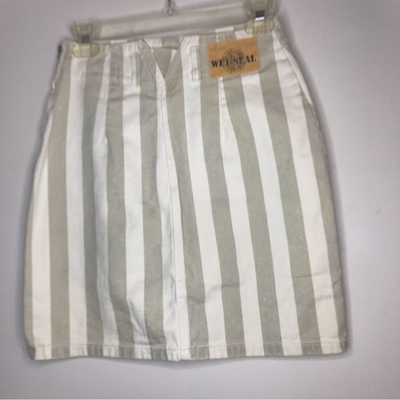 Vintage wet Seal striped 3 piece outfit - Picture 7 of 7